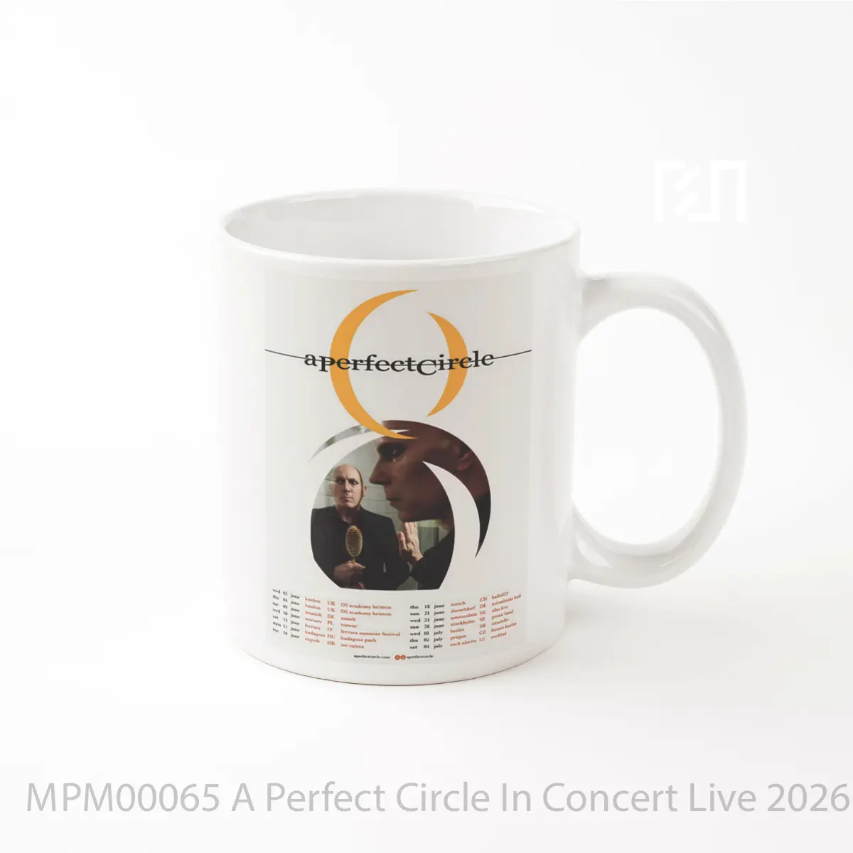 Mug A Perfect Circle In Concert Live 2026 Uk Europe Tour MPM00065
