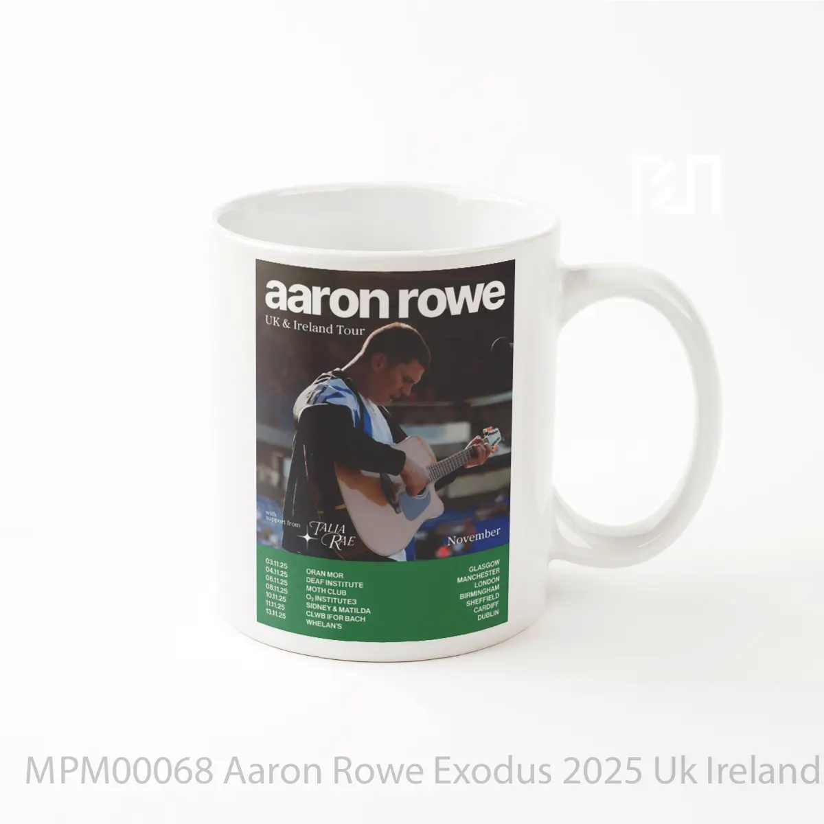 Mug Aaron Rowe Exodus 2025 Uk Ireland Tour MPM00068