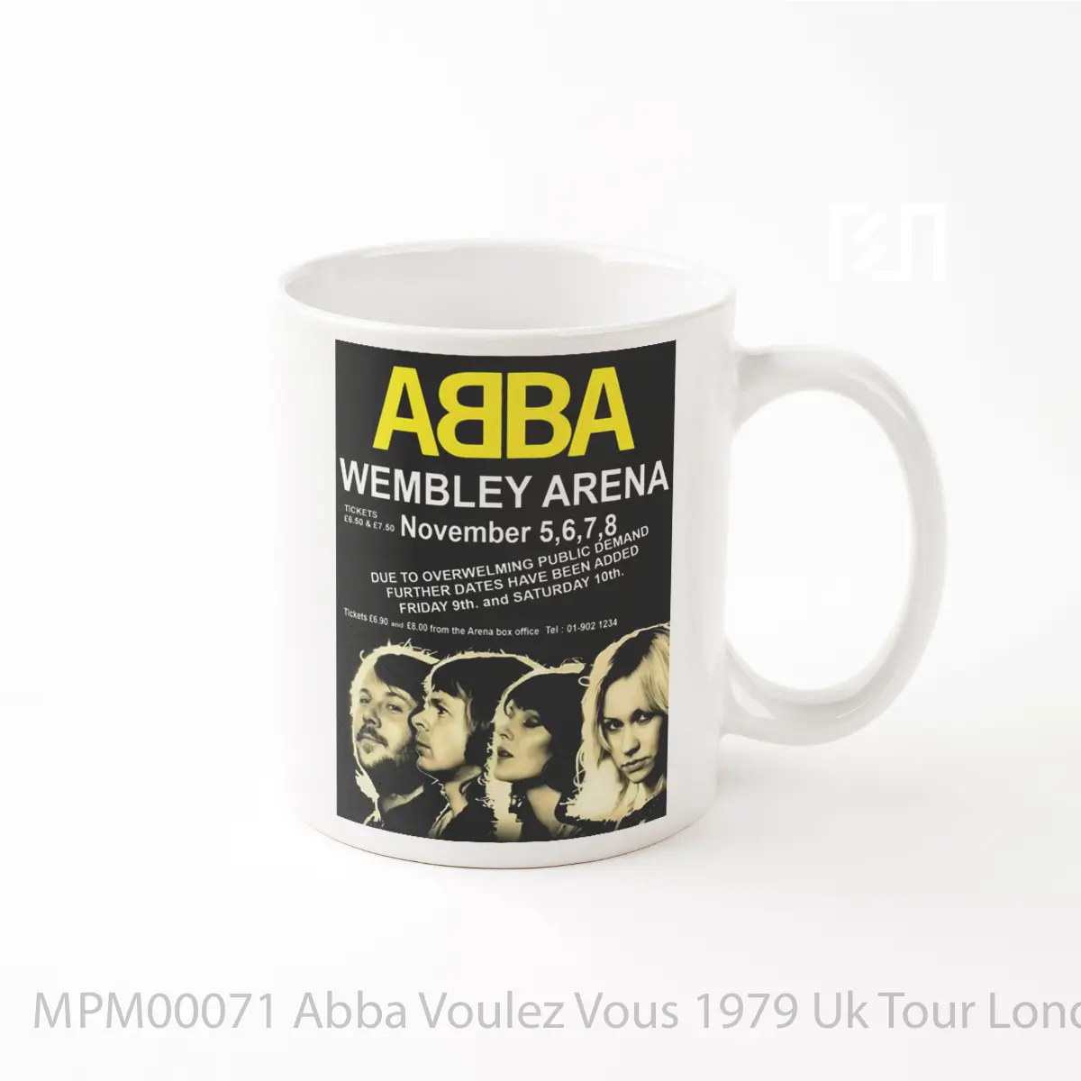 Mug Abba Voulez Vous 1979 Uk Tour London Wembley Arena 1 MPM00071