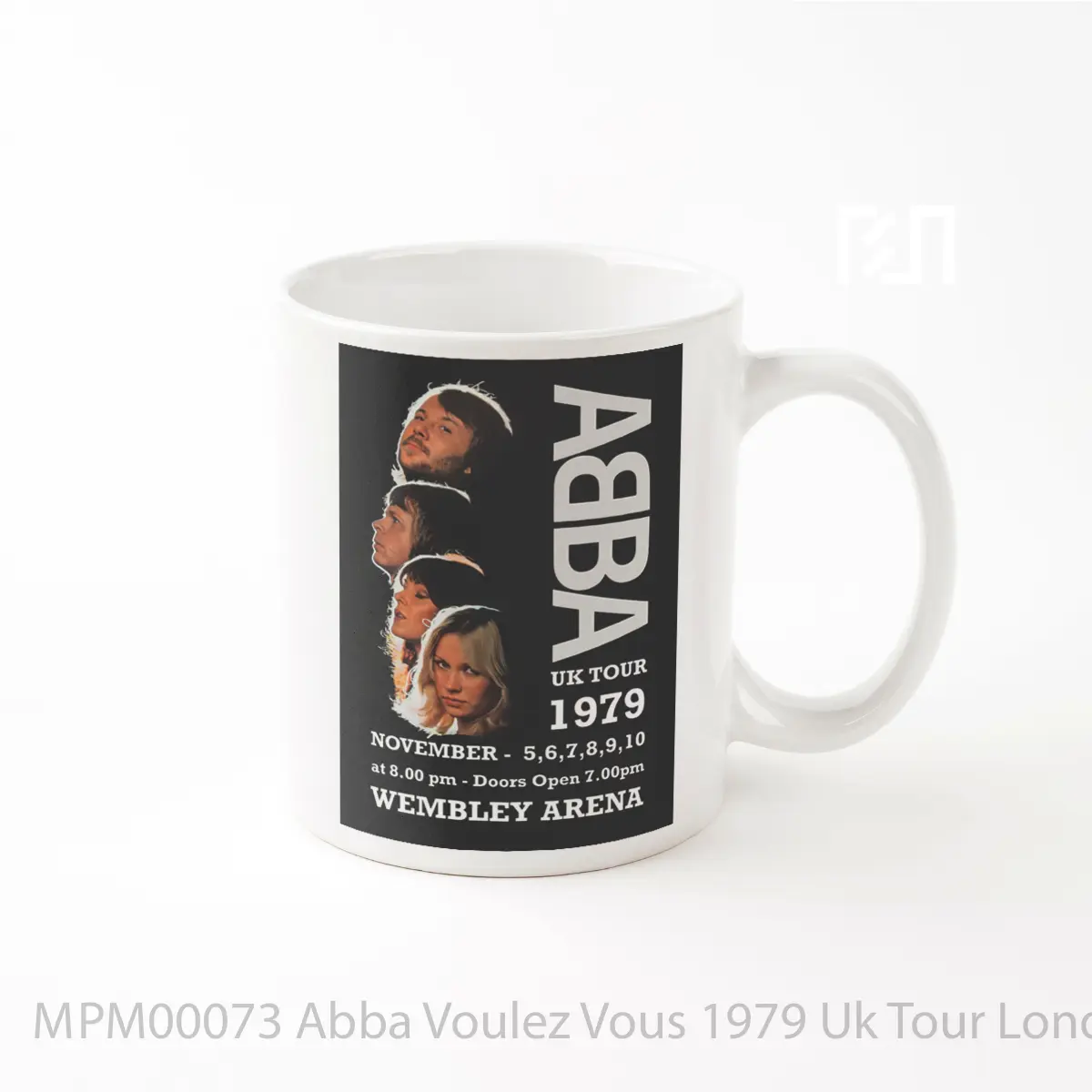 Mug Abba Voulez Vous 1979 Uk Tour London Wembley Arena 3 MPM00073