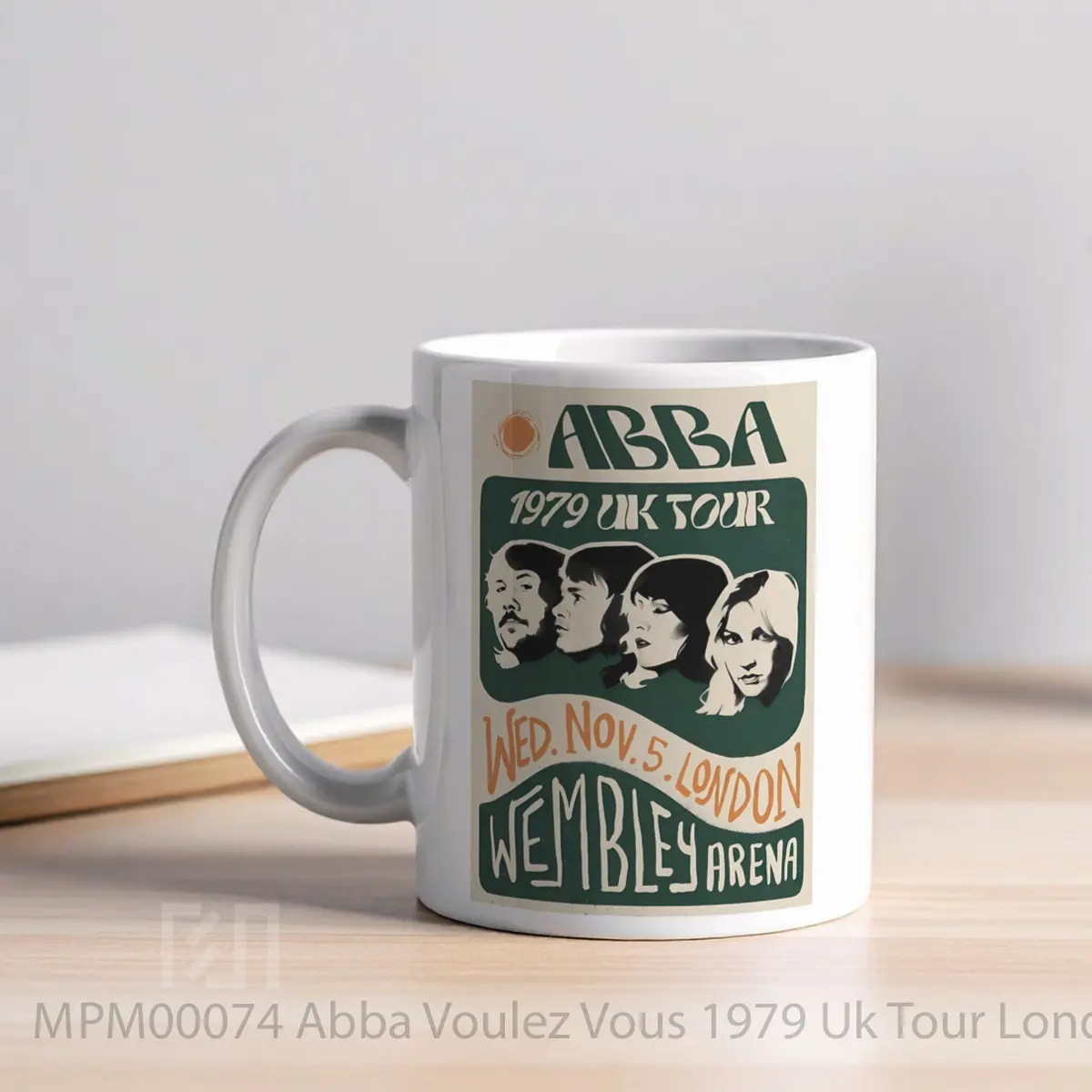 Mug Abba Voulez Vous 1979 Uk Tour London Wembley Arena 4 MPM00074 - All-side / Desain