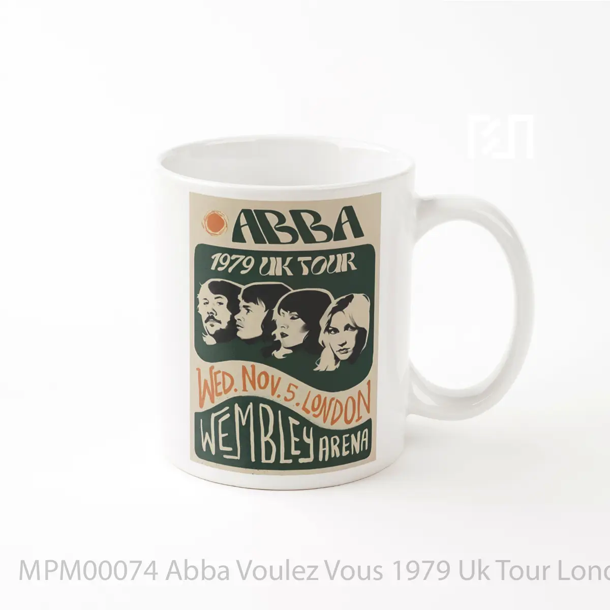 Mug Abba Voulez Vous 1979 Uk Tour London Wembley Arena 4 MPM00074