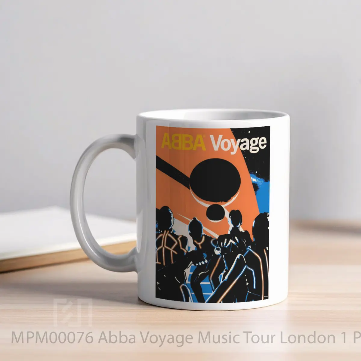 Mug Abba Voyage Music Tour London 1 MPM00076 - All-side / Desain