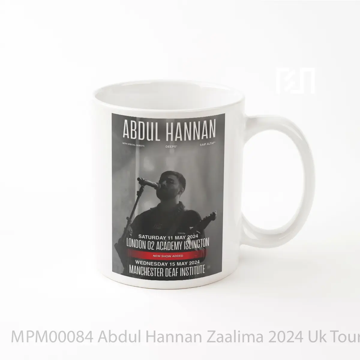 Mug Abdul Hannan Zaalima 2024 Uk Tour MPM00084