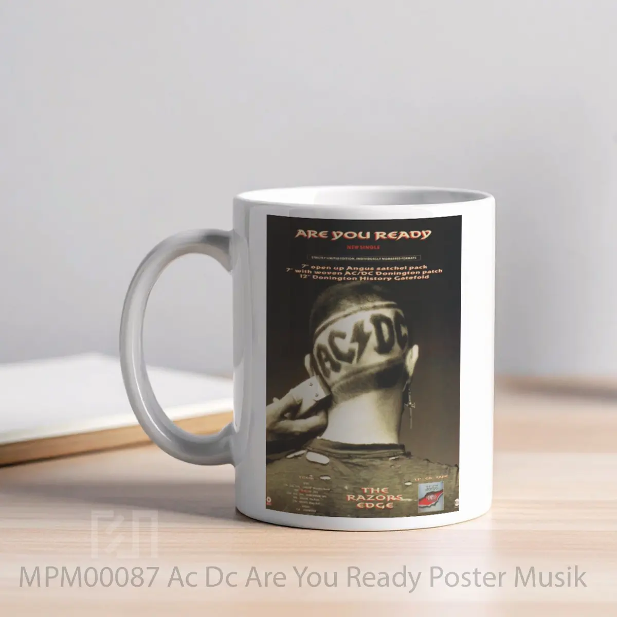 Mug Ac Dc Are You Ready MPM00087 - All-side / Desain