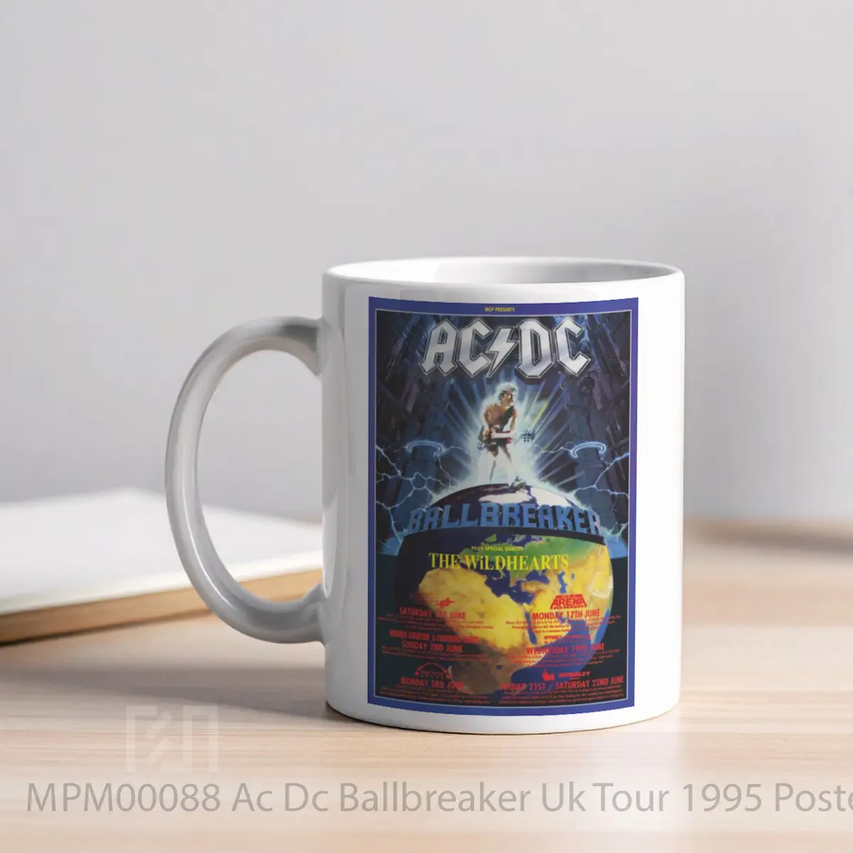 Mug Ac Dc Ballbreaker Uk Tour 1995 MPM00088 - All-side / Desain