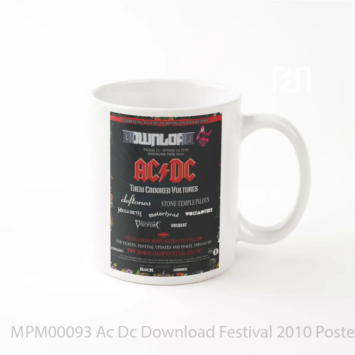 Mug Ac Dc Download Festival 2010 MPM00093