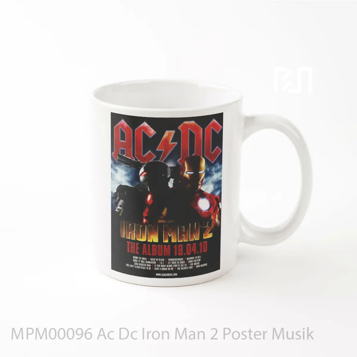 Mug Ac Dc Iron Man 2 MPM00096