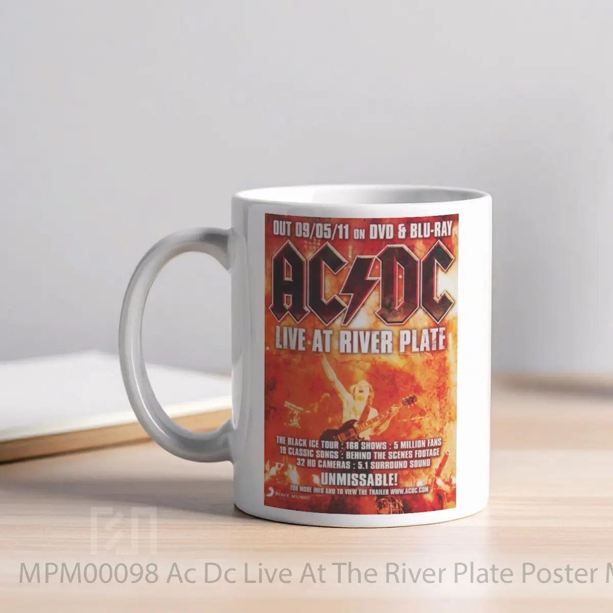 Mug Ac Dc Live At The River Plate MPM00098 - All-side / Desain