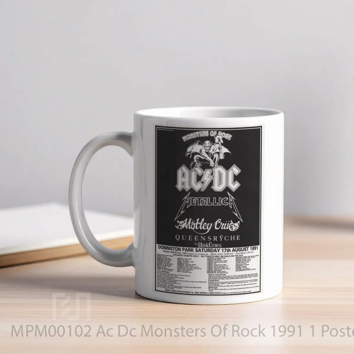 Mug Ac Dc Monsters Of Rock 1991 1 MPM00102 - All-side / Desain