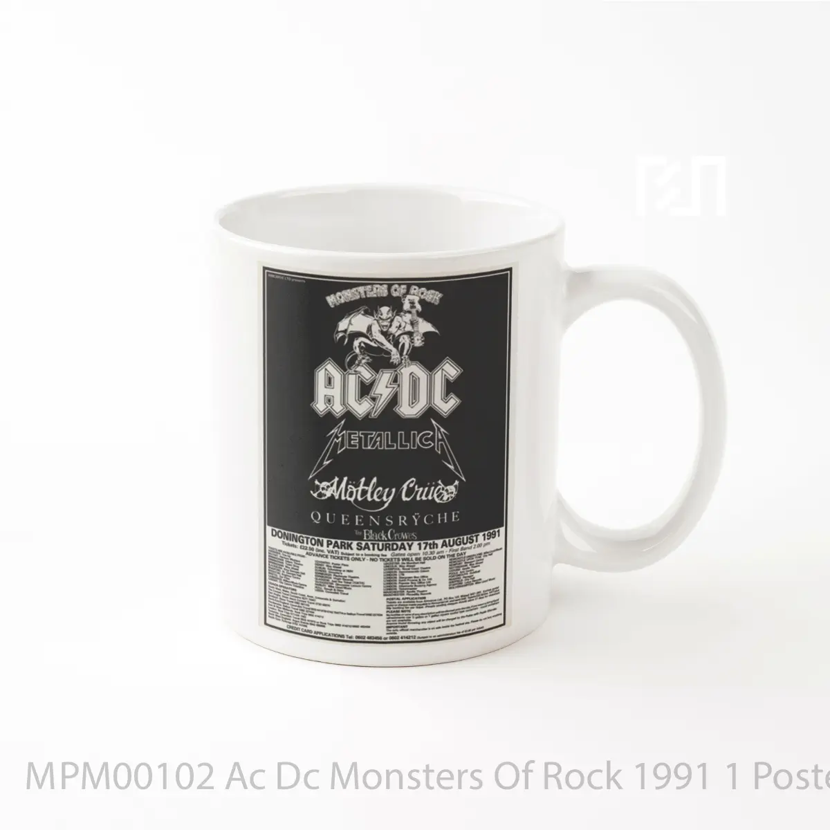 Mug Ac Dc Monsters Of Rock 1991 1 MPM00102