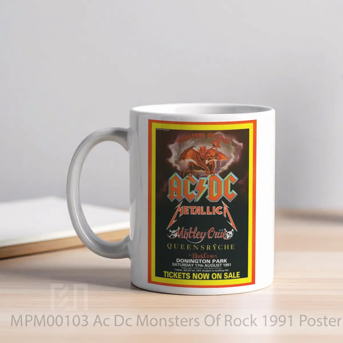 Mug Ac Dc Monsters Of Rock 1991 MPM00103 - All-side / Desain