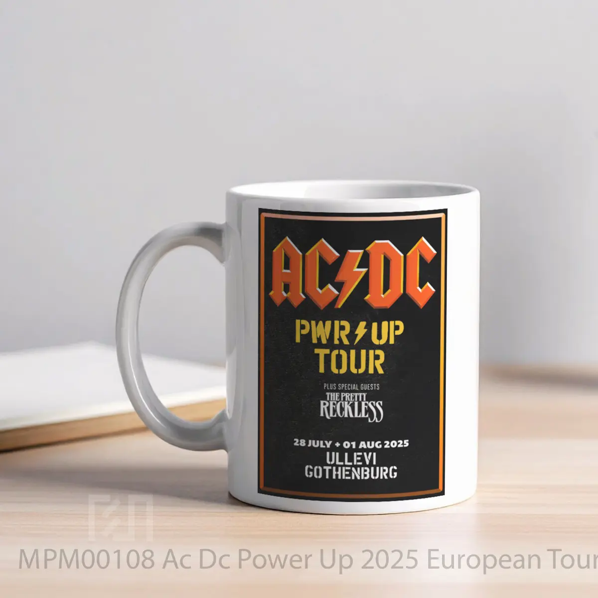 Mug Ac Dc Power Up 2025 European Tour 2 MPM00108 - All-side / Desain