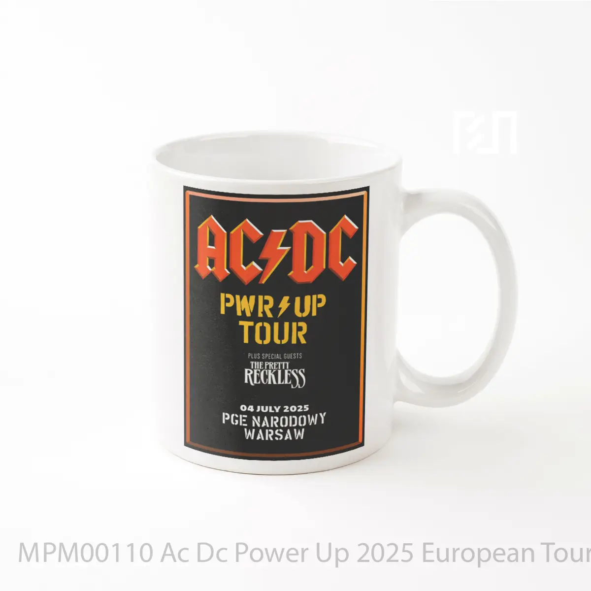 Mug Ac Dc Power Up 2025 European Tour 4 MPM00110