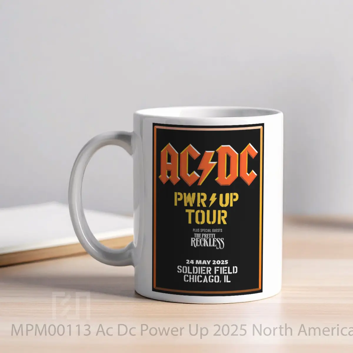 Mug Ac Dc Power Up 2025 North America Tour 1 MPM00113 - All-side / Desain