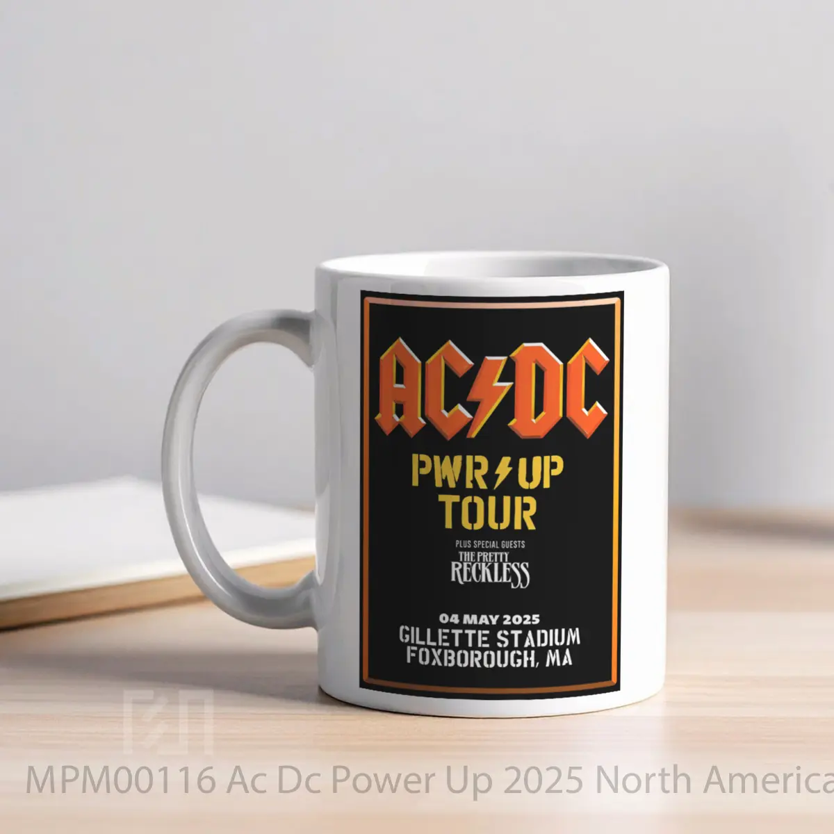 Mug Ac Dc Power Up 2025 North America Tour 4 MPM00116 - All-side / Desain