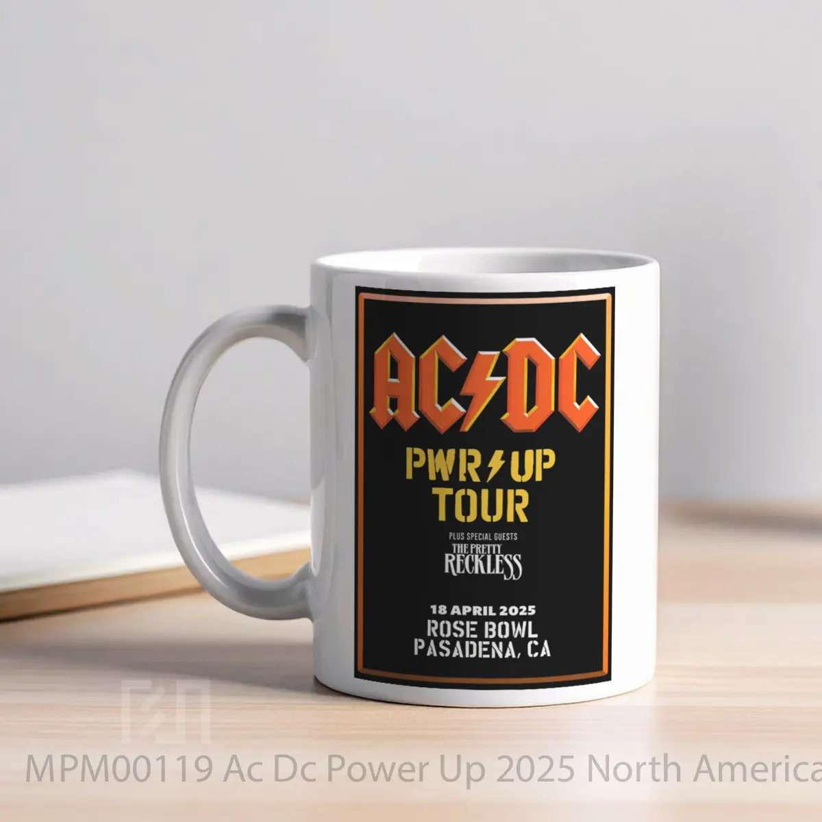 Mug Ac Dc Power Up 2025 North America Tour 7 MPM00119 - All-side / Desain