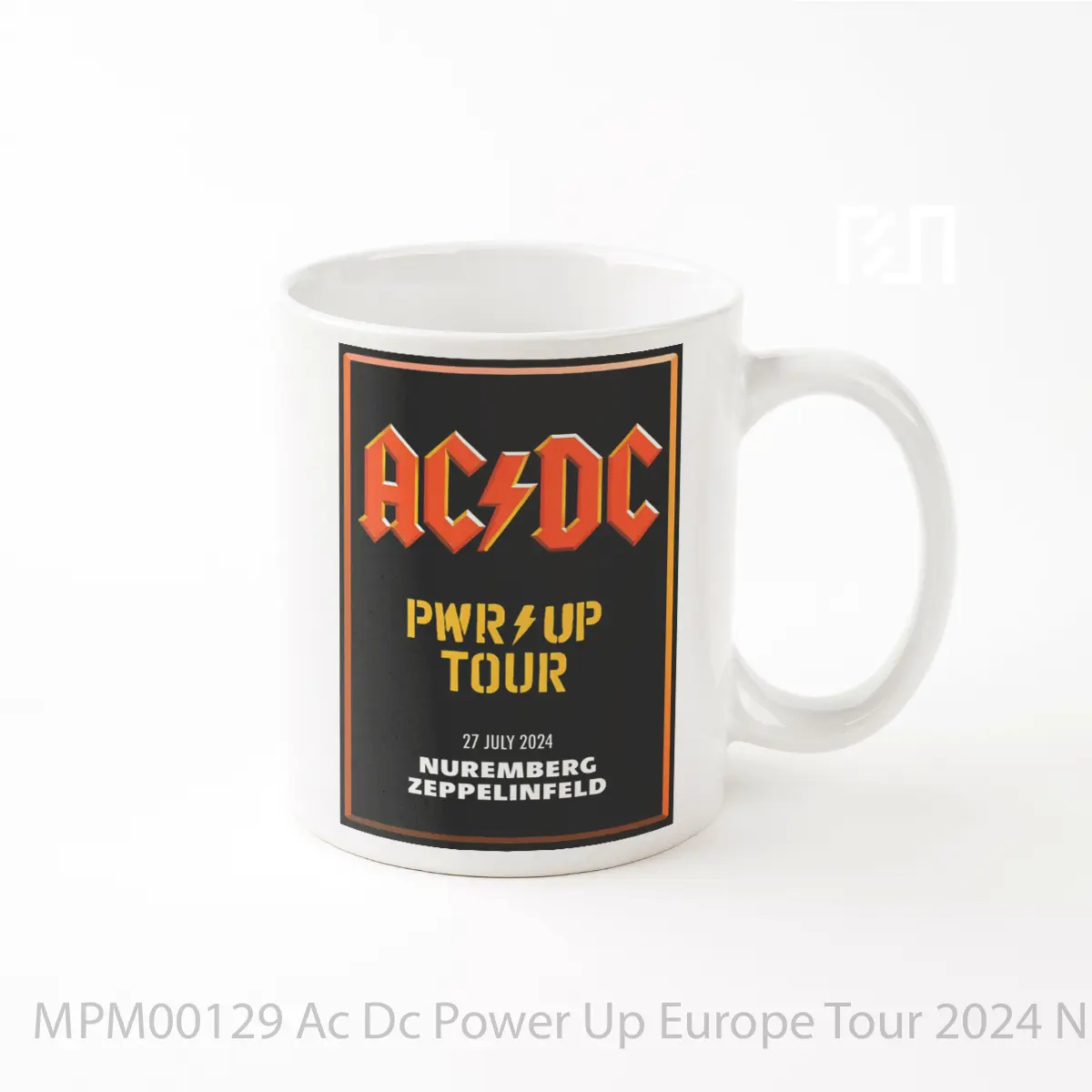 Mug Ac Dc Power Up Europe Tour 2024 Nuremberg Germany MPM00129