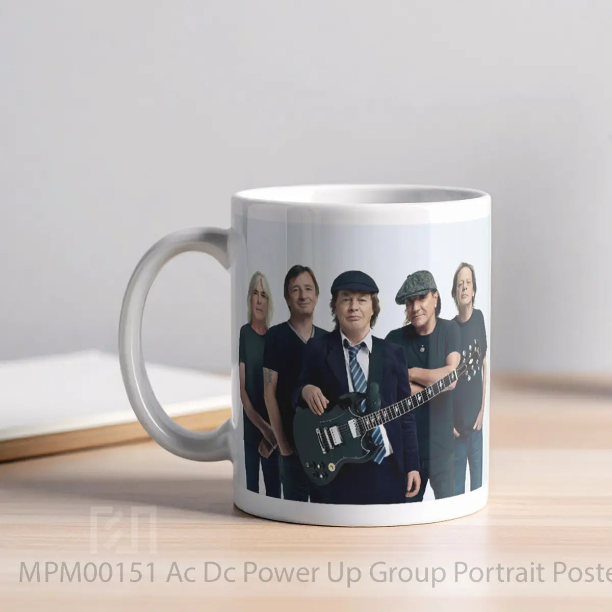 Mug Ac Dc Power Up Group Portrait MPM00151 - All-side / Desain