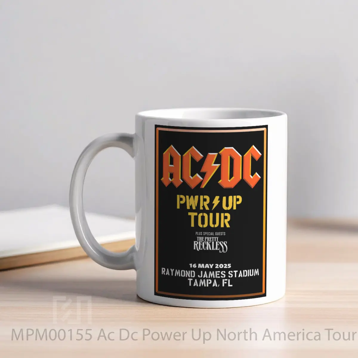 Mug Ac Dc Power Up North America Tour 2025 Tampa MPM00155 - All-side / Desain