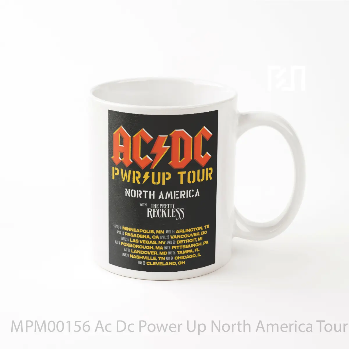 Mug Ac Dc Power Up North America Tour 2025 MPM00156