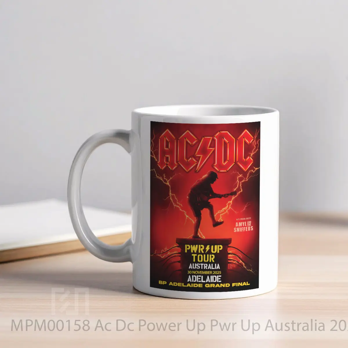 Mug Ac Dc Power Up Pwr Up Australia 2025 Tour 2 MPM00158 - All-side / Desain