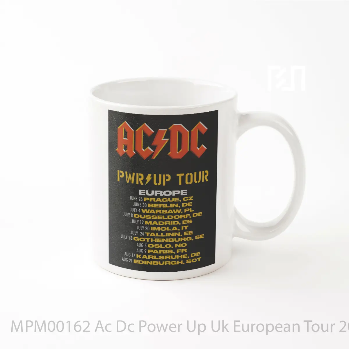 Mug Ac Dc Power Up Uk European Tour 2025 MPM00162