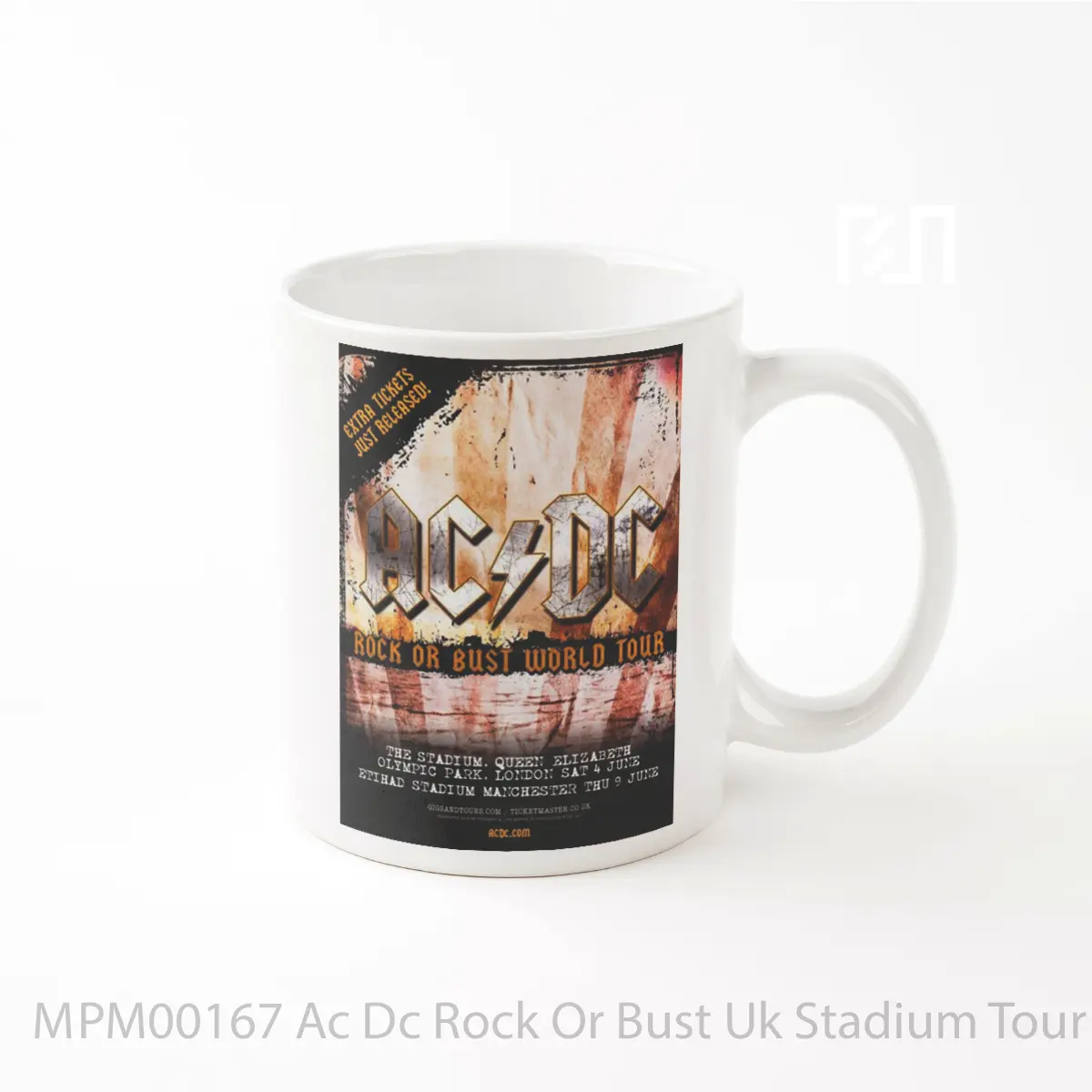 Mug Ac Dc Rock Or Bust Uk Stadium Tour 2016 1 MPM00167