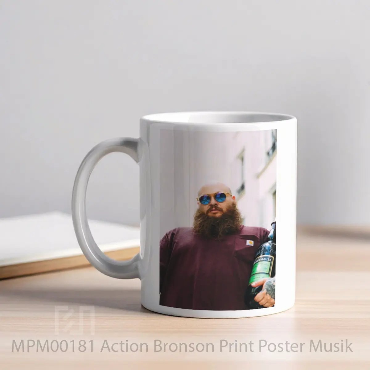 Mug Action Bronson Print MPM00181 - All-side / Desain