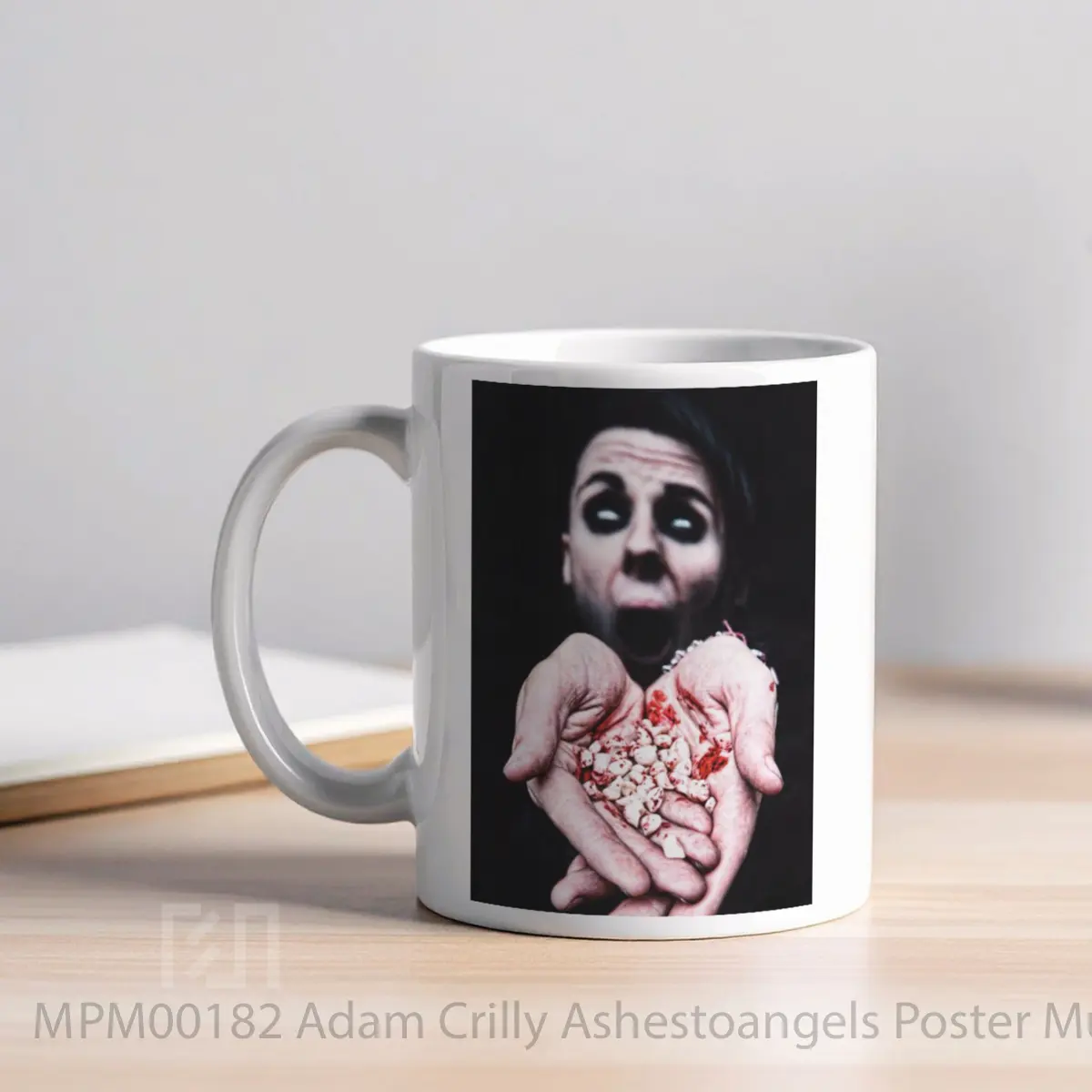 Mug Adam Crilly Ashestoangels MPM00182 - All-side / Desain
