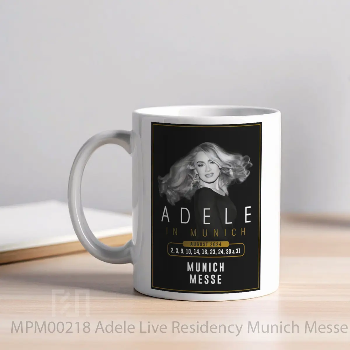 Mug Adele Live Residency Munich Messe August 2024 MPM00218 - All-side / Desain
