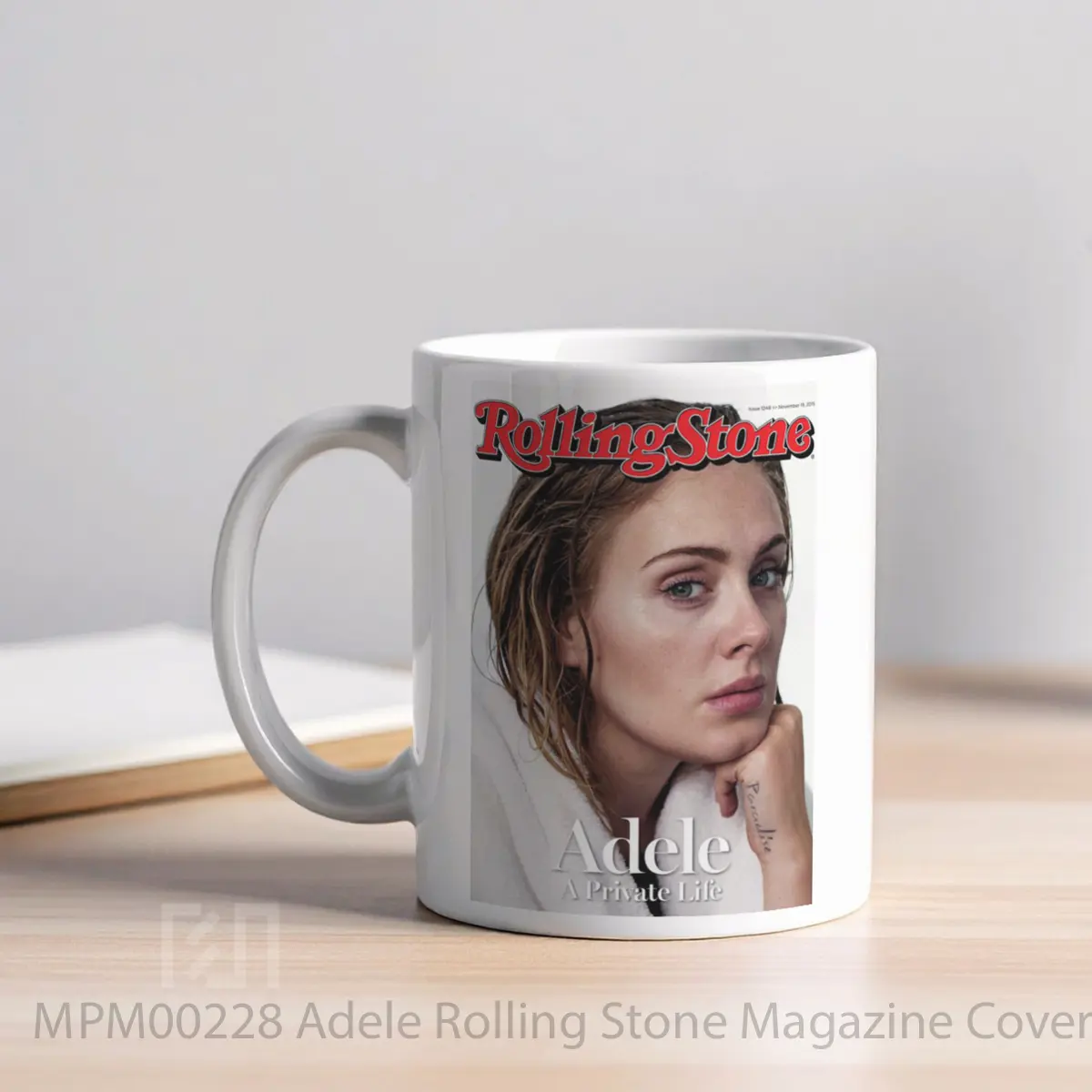 Mug Adele Rolling Stone Magazine Cover MPM00228 - All-side / Desain