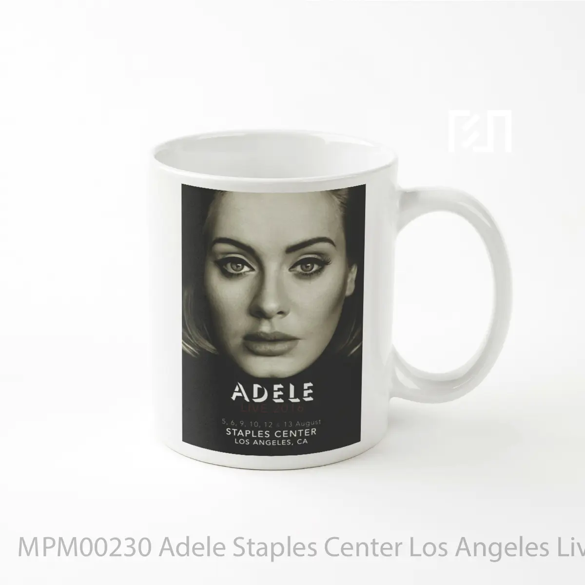 Mug Adele Staples Center Los Angeles Live 2016 MPM00230