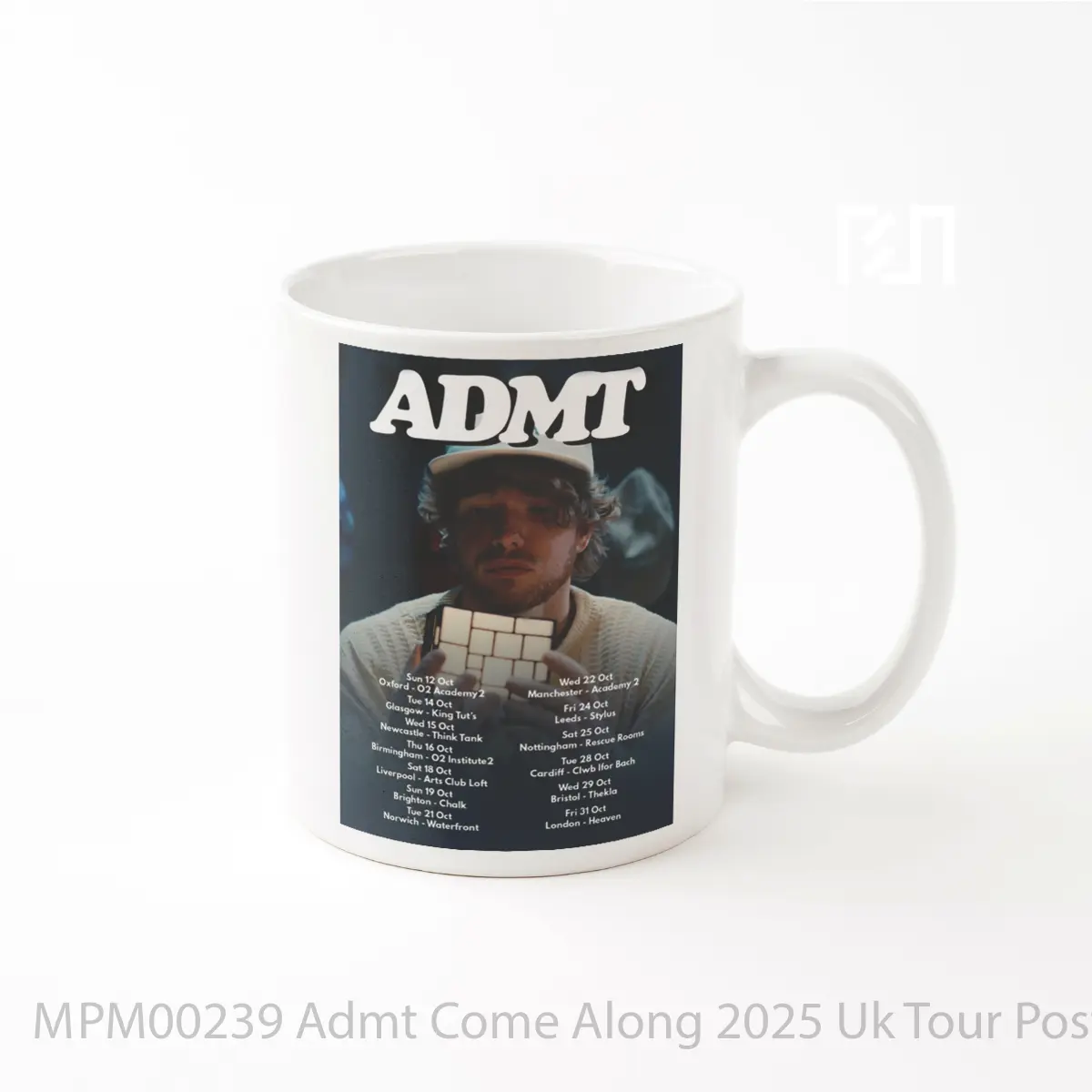 Mug Admt Come Along 2025 Uk Tour MPM00239