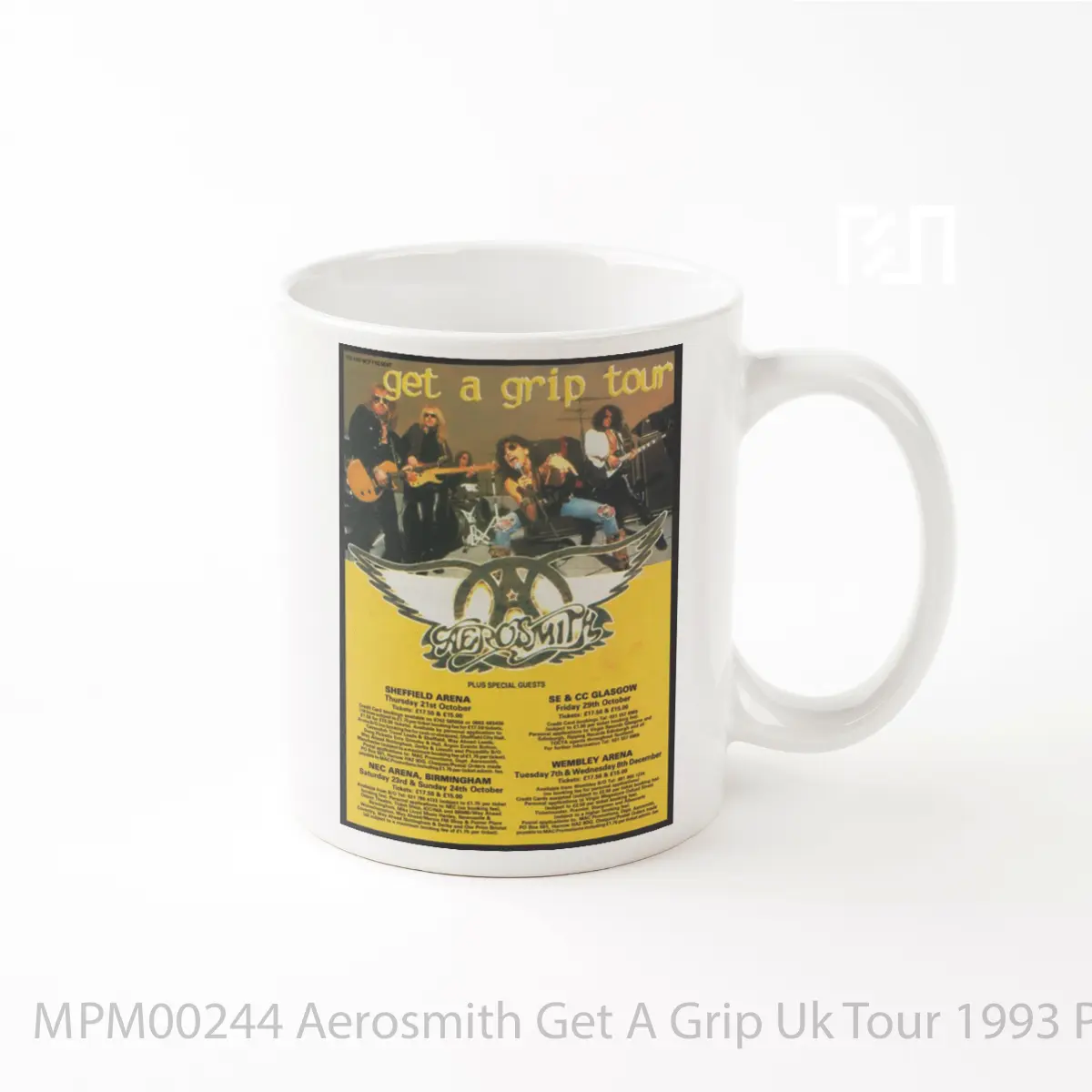Mug Aerosmith Get A Grip Uk Tour 1993 MPM00244