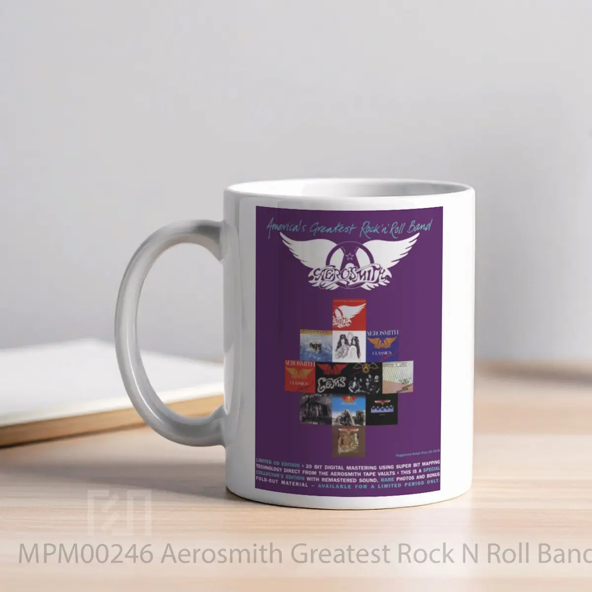Mug Aerosmith Greatest Rock N Roll Band MPM00246 - All-side / Desain