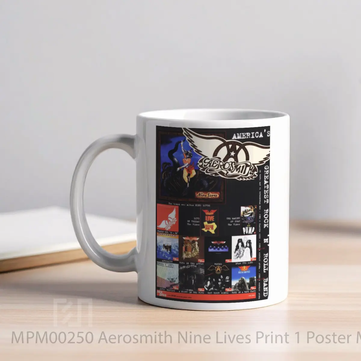Mug Aerosmith Nine Lives Print 1 MPM00250 - All-side / Desain
