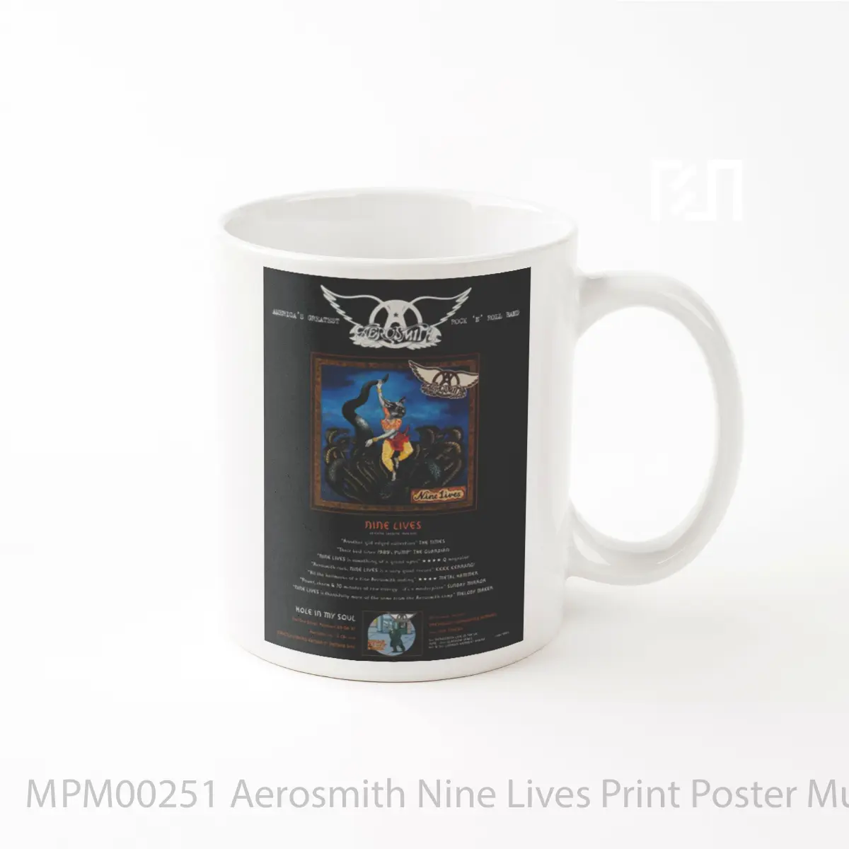 Mug Aerosmith Nine Lives Print MPM00251