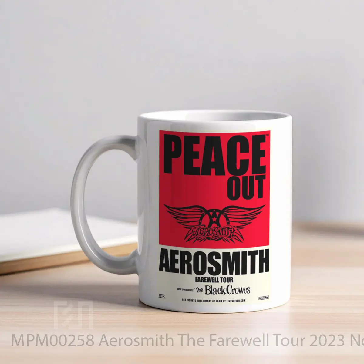 Mug Aerosmith The Farewell Tour 2023 North America Pos MPM00258 - All-side / Desain