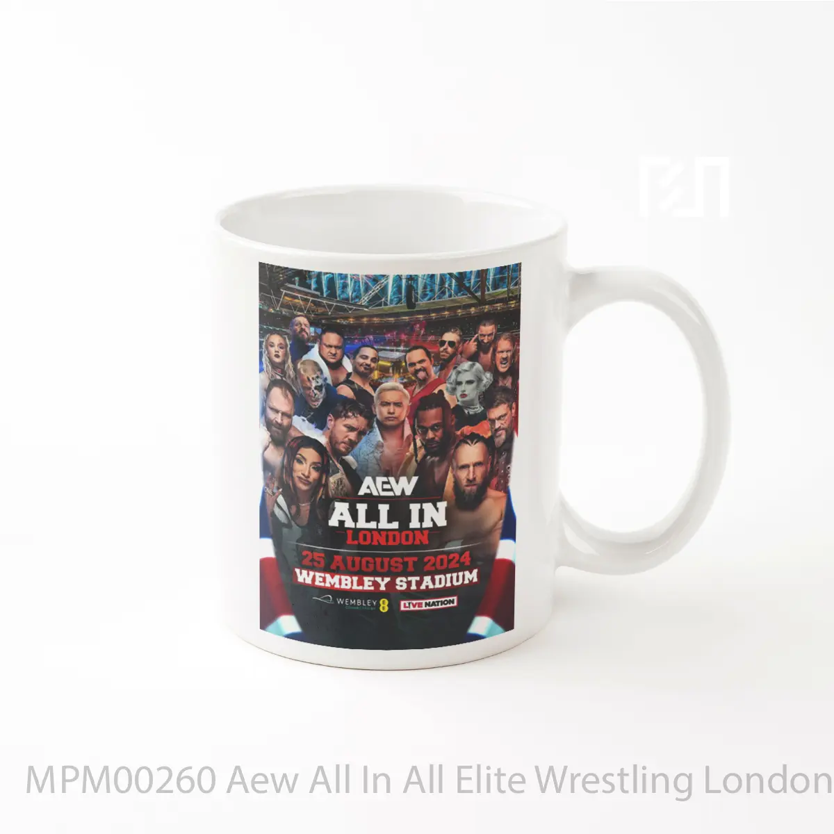 Mug Aew All In All Elite Wrestling London Wembley Stadium 2023 MPM00260