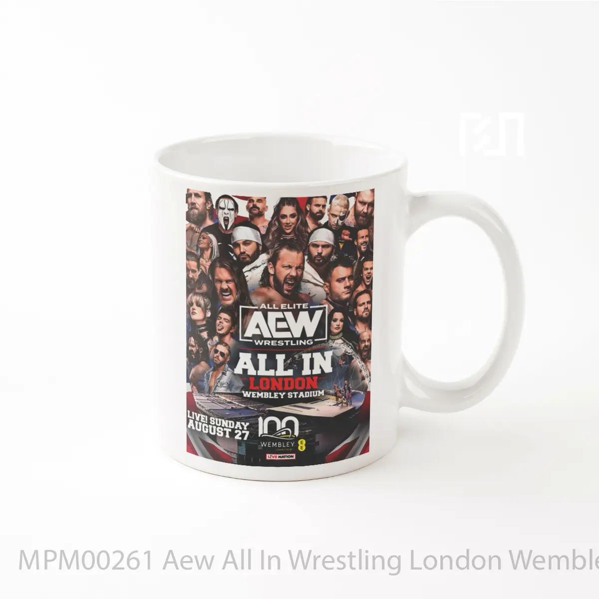 Mug Aew All In Wrestling London Wembley Stadium MPM00261