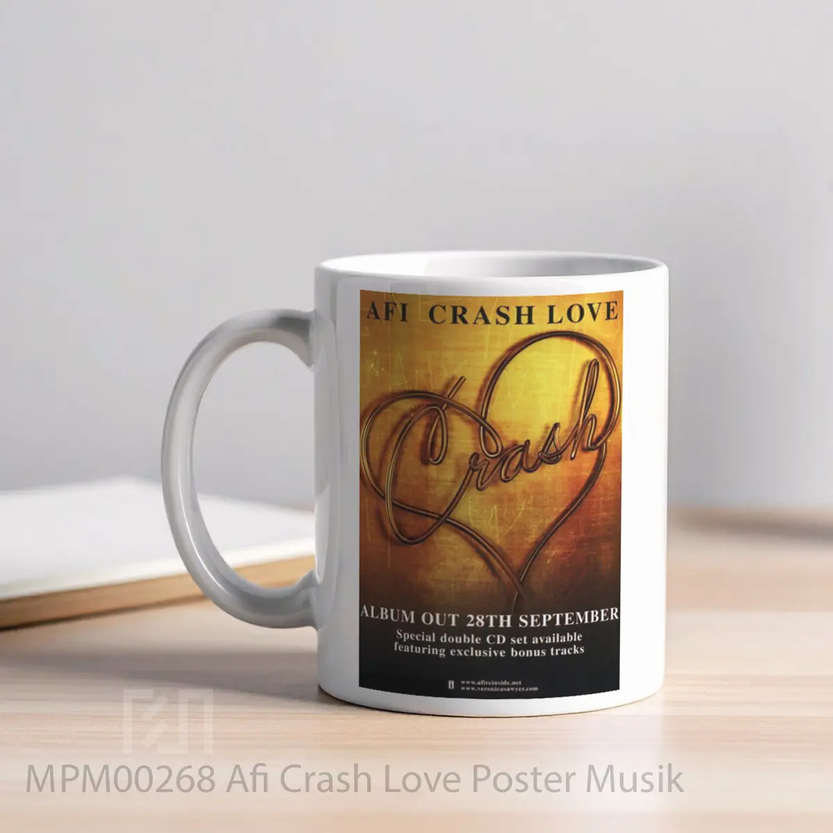 Mug Afi Crash Love MPM00268 - All-side / Desain