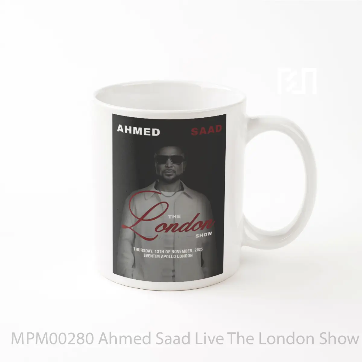 Mug Ahmed Saad Live The London Show 2025 Tour MPM00280