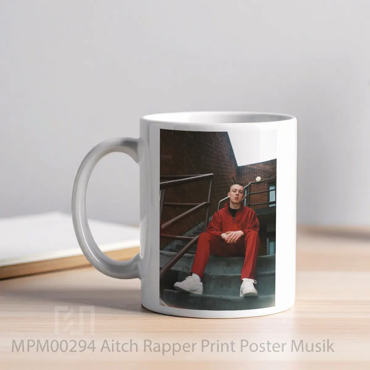 Mug Aitch Rapper Print MPM00294 - All-side / Desain