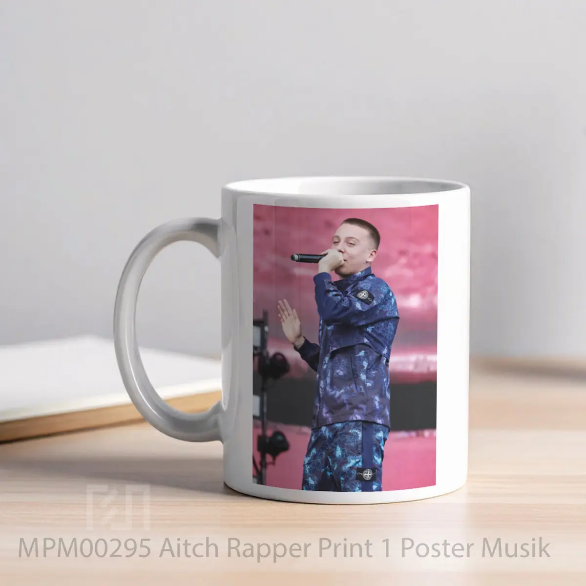 Mug Aitch Rapper Print 1 MPM00295 - All-side / Desain