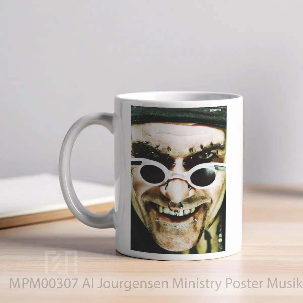 Mug Al Jourgensen Ministry MPM00307 - All-side / Desain