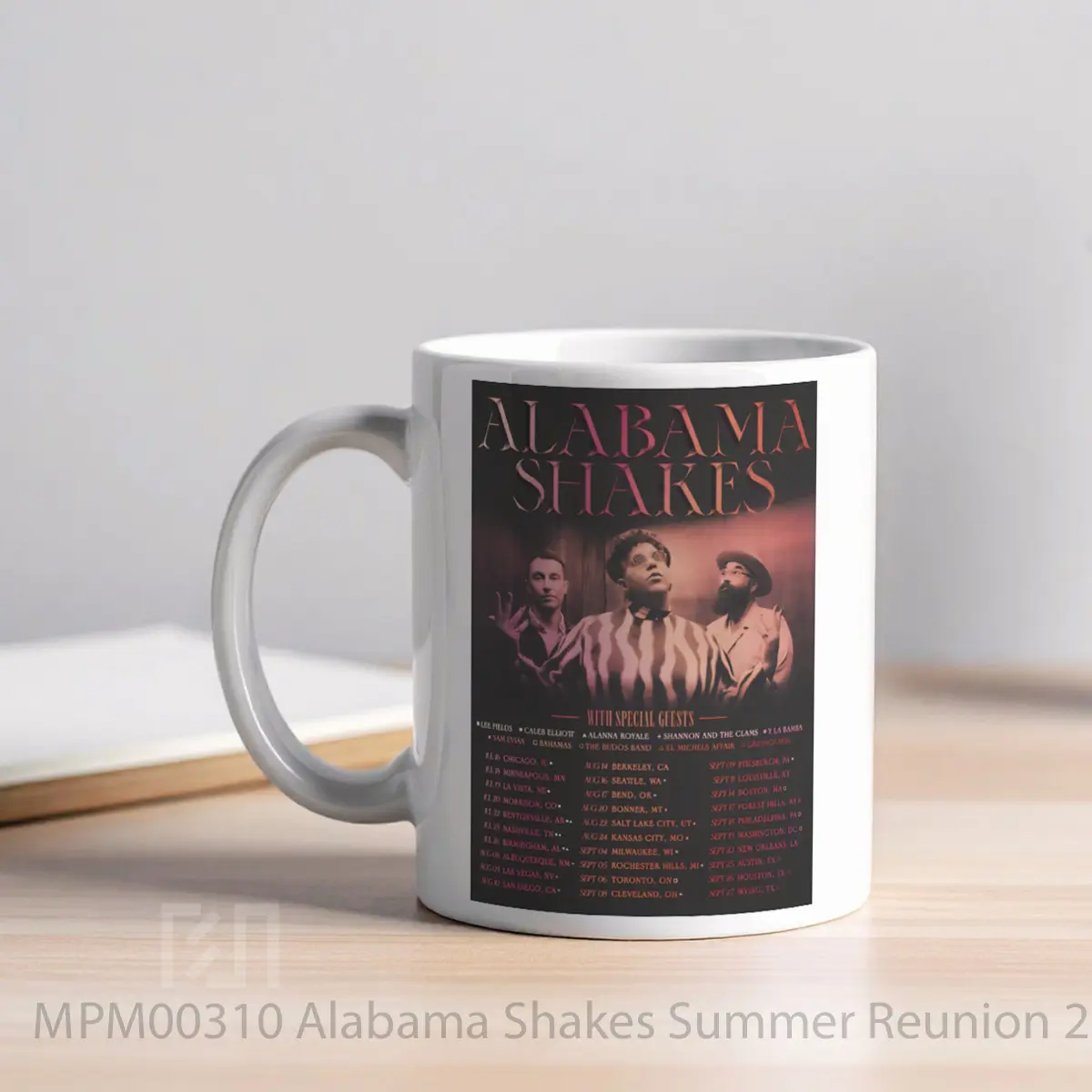 Mug Alabama Shakes Summer Reunion 2025 North America A MPM00310 - All-side / Desain