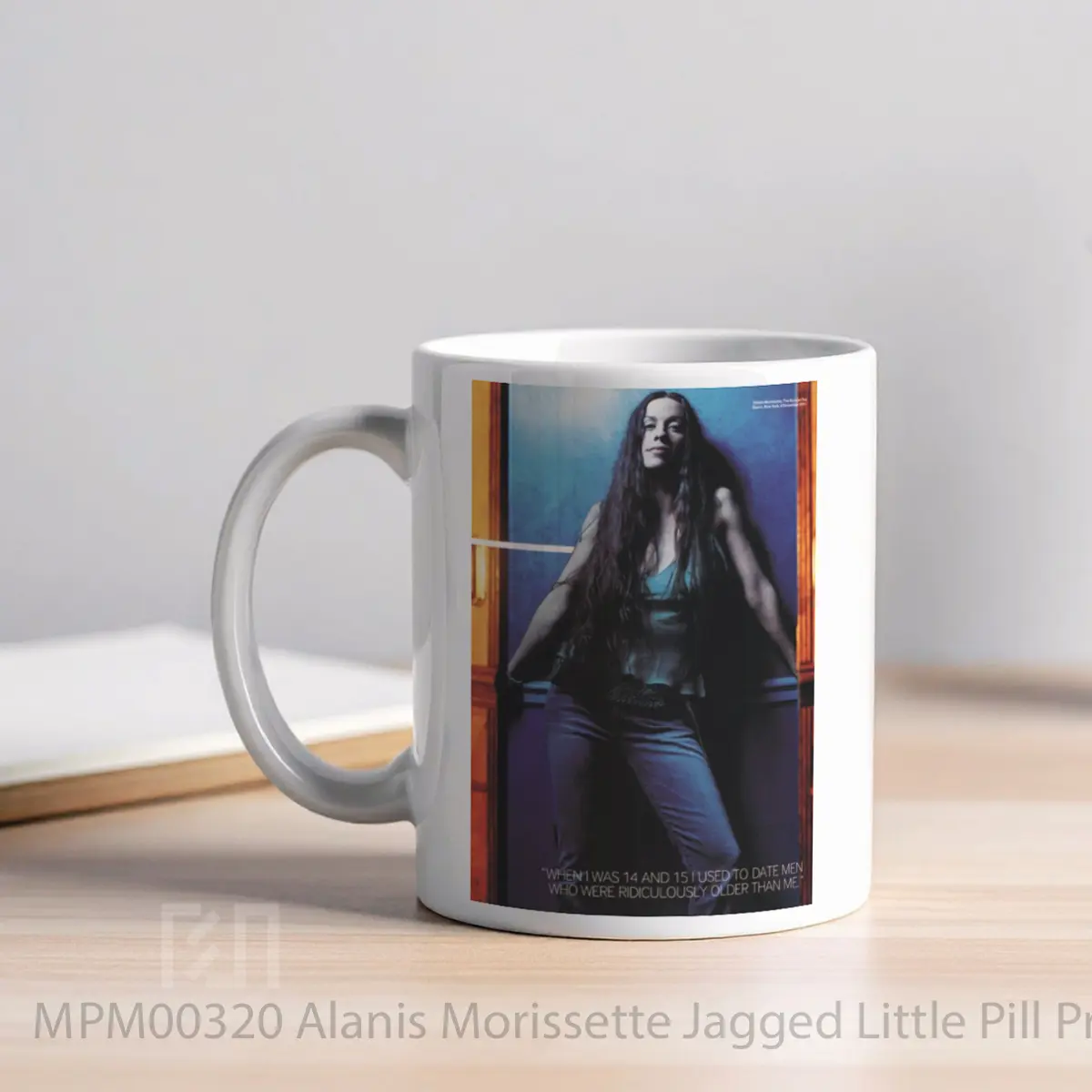 Mug Alanis Morissette Jagged Little Pill Print MPM00320 - All-side / Desain