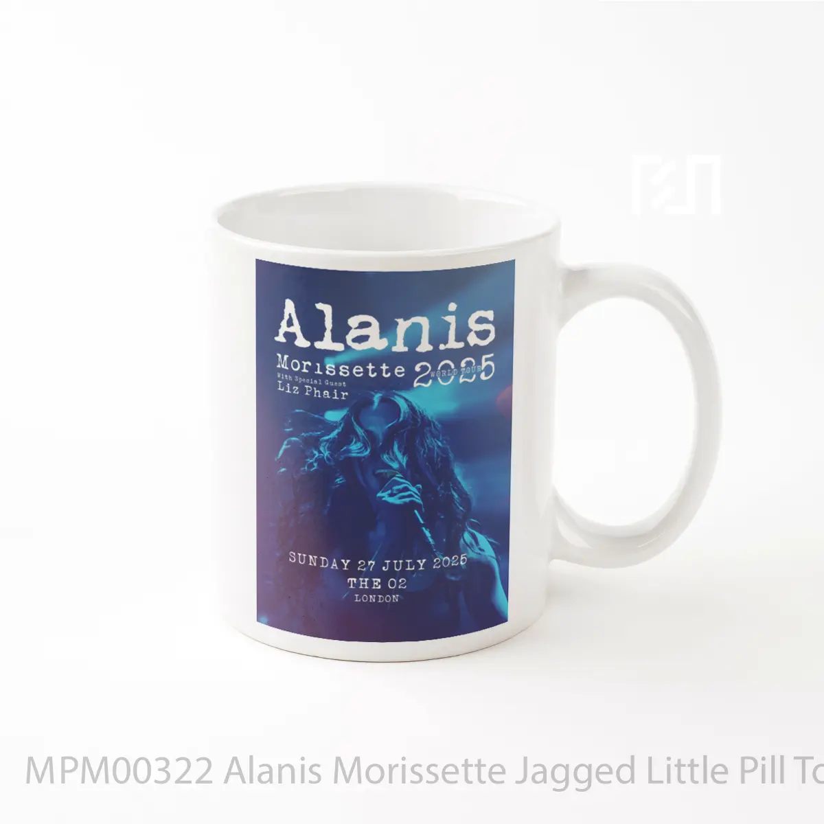 Mug Alanis Morissette Jagged Little Pill Tour 2025 London MPM00322