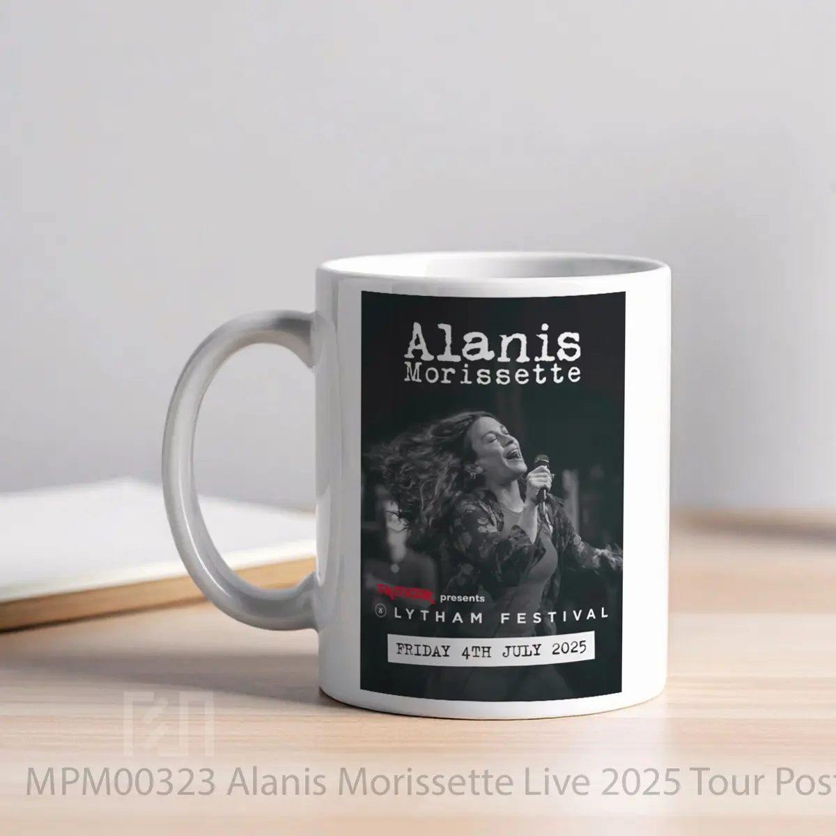 Mug Alanis Morissette Live 2025 Tour MPM00323 - All-side / Desain